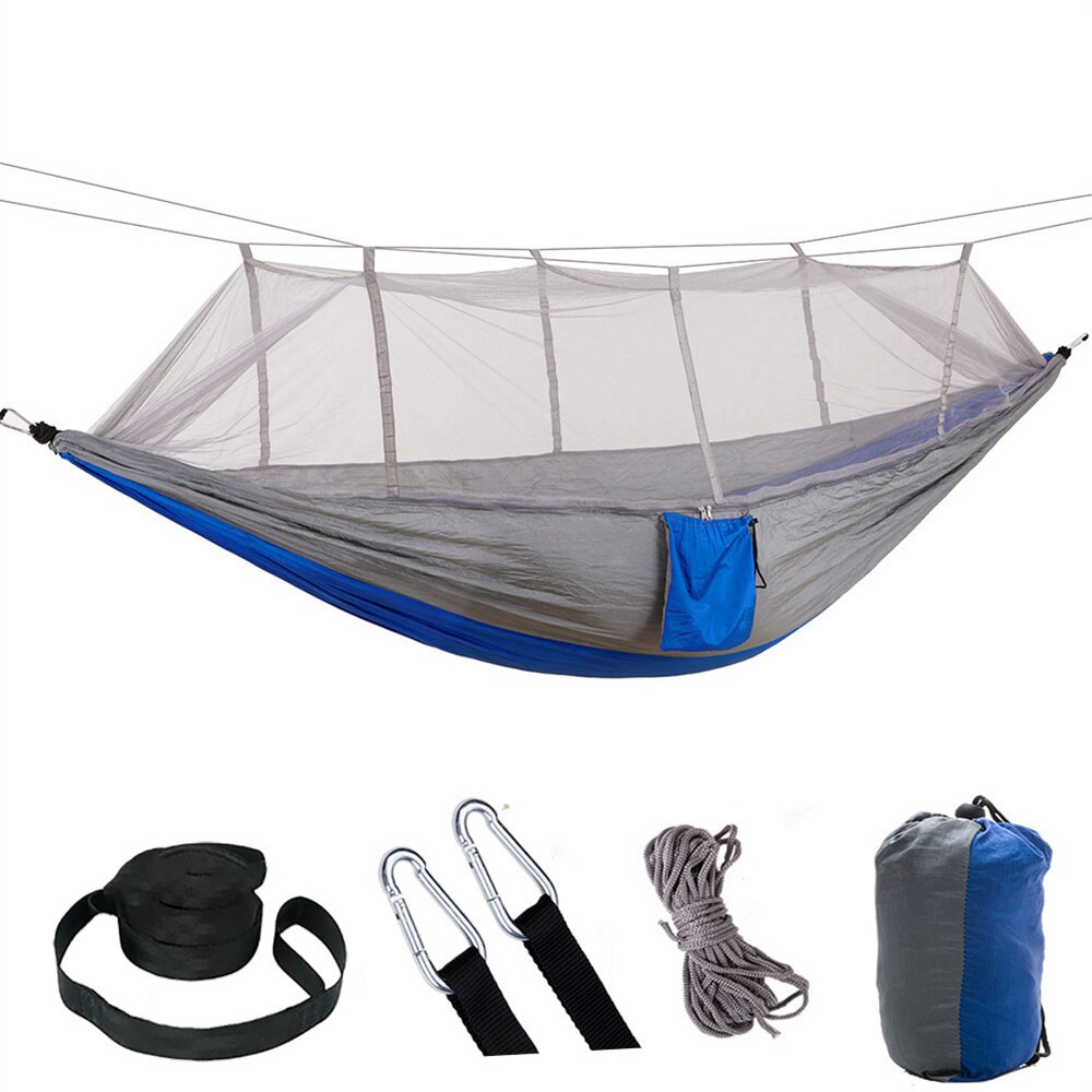 Cheap Goat Tents Parachute Fabric Portable Outdoor Camping Hammock with Mosquito Net  Hanging Swing Sleeping Bed Tree Tent   
